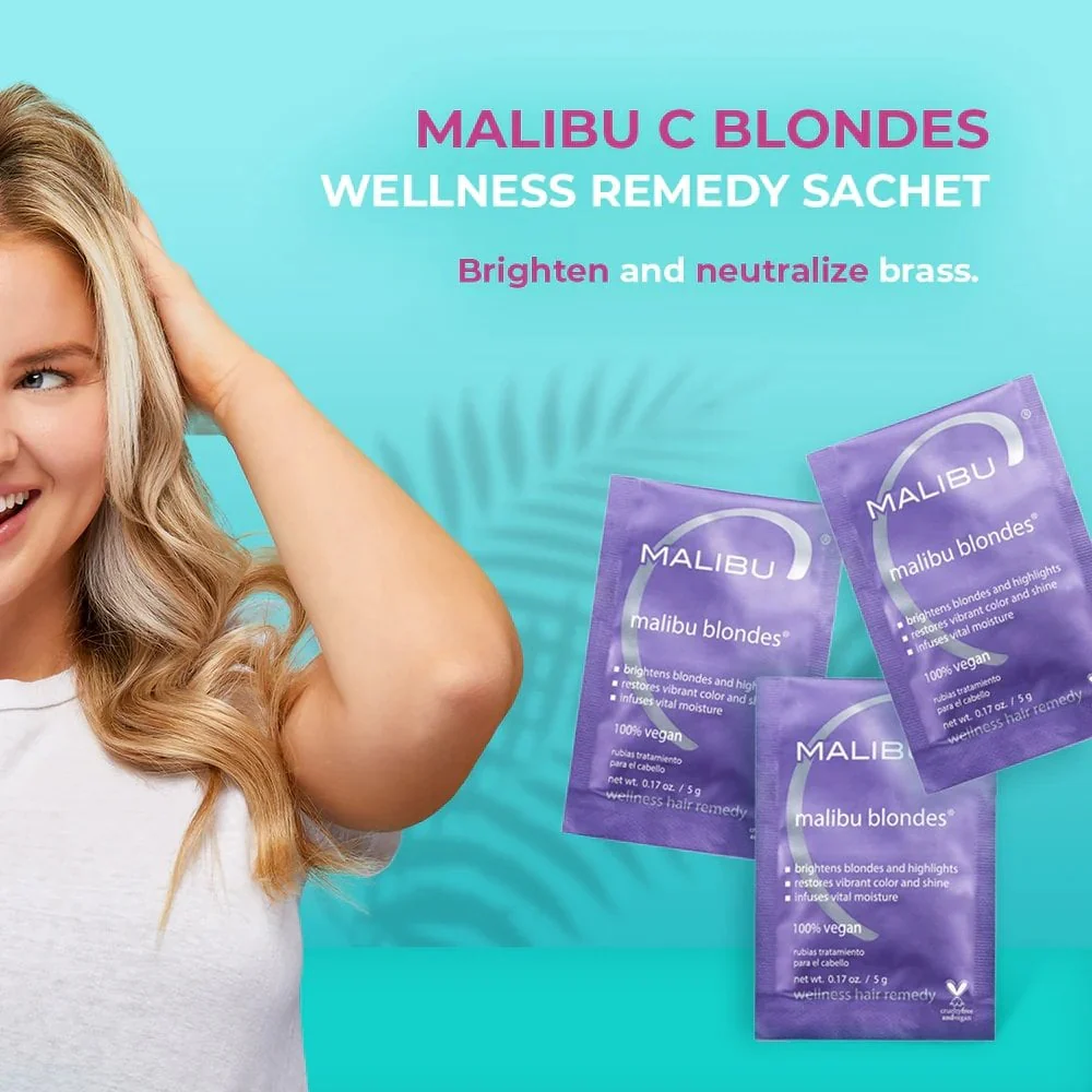 Malibu C Blondes Wellness Enhancing Hair Care Collection - Image 7