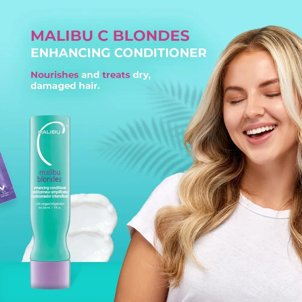 Malibu C Blondes Wellness Enhancing Hair Care Collection - Image 8