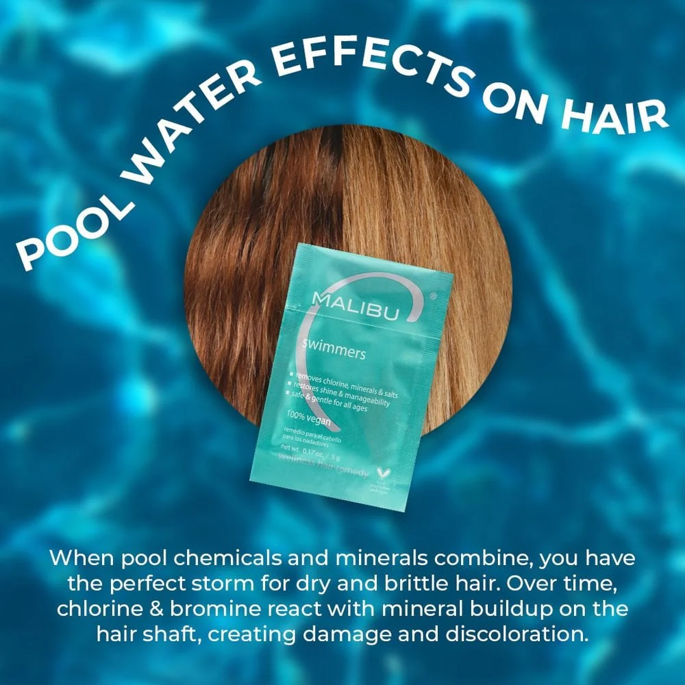 Malibu C Swimmers Wellness Hair Remedy Treatment 5g - Image 3
