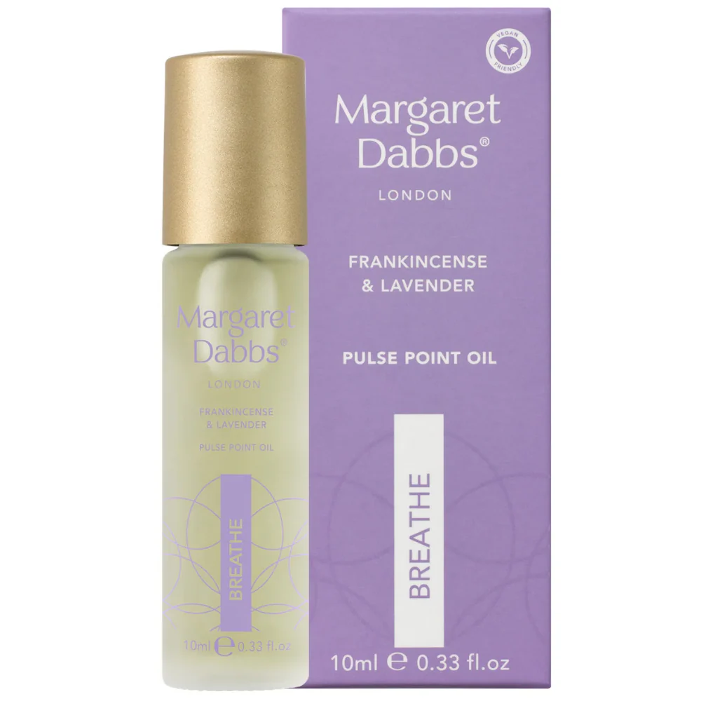 Margaret Dabbs London Breathe Pulse Point Oil Frankincense & Lavender 10ml - Image 2