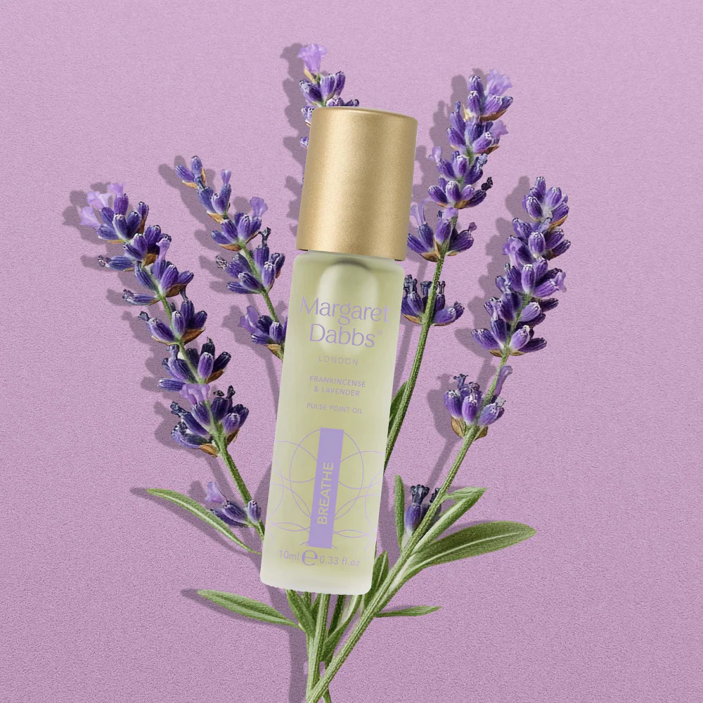Margaret Dabbs London Breathe Pulse Point Oil Frankincense & Lavender 10ml - Image 4