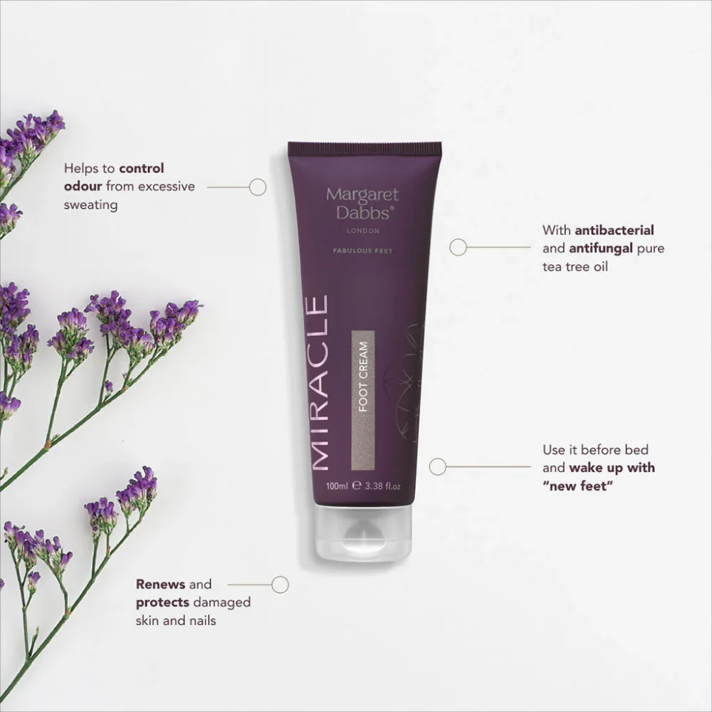 Margaret Dabbs London Miracle Foot Cream 100ml - Image 2