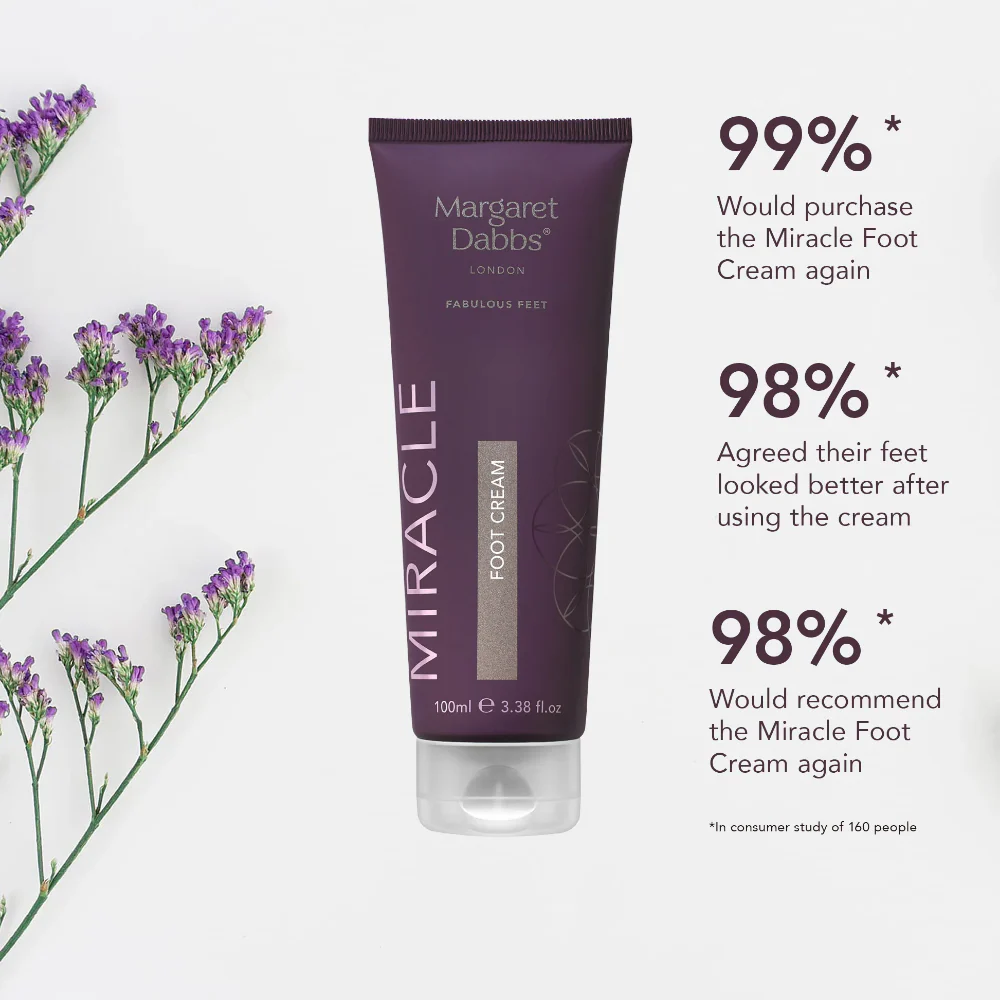 Margaret Dabbs London Miracle Foot Cream 100ml - Image 3
