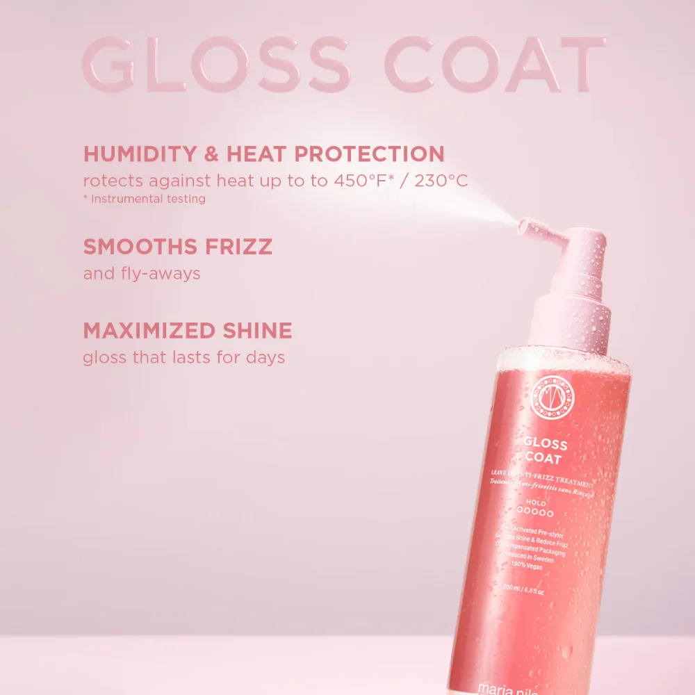Maria Nila Gloss Coat Leave-In Anti-Frizz Treatment 200ml - Image 3