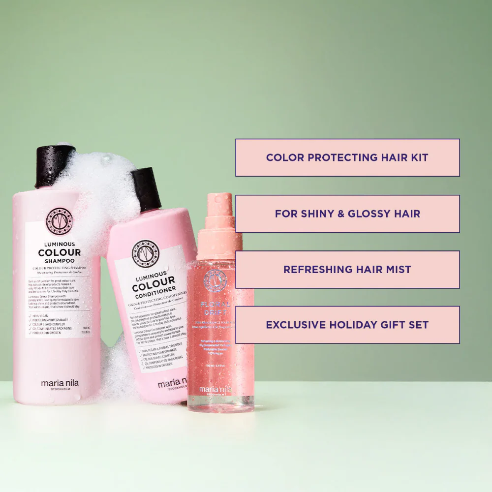 Maria Nila Luminous Colour Hair Care Beauty Box - Image 3