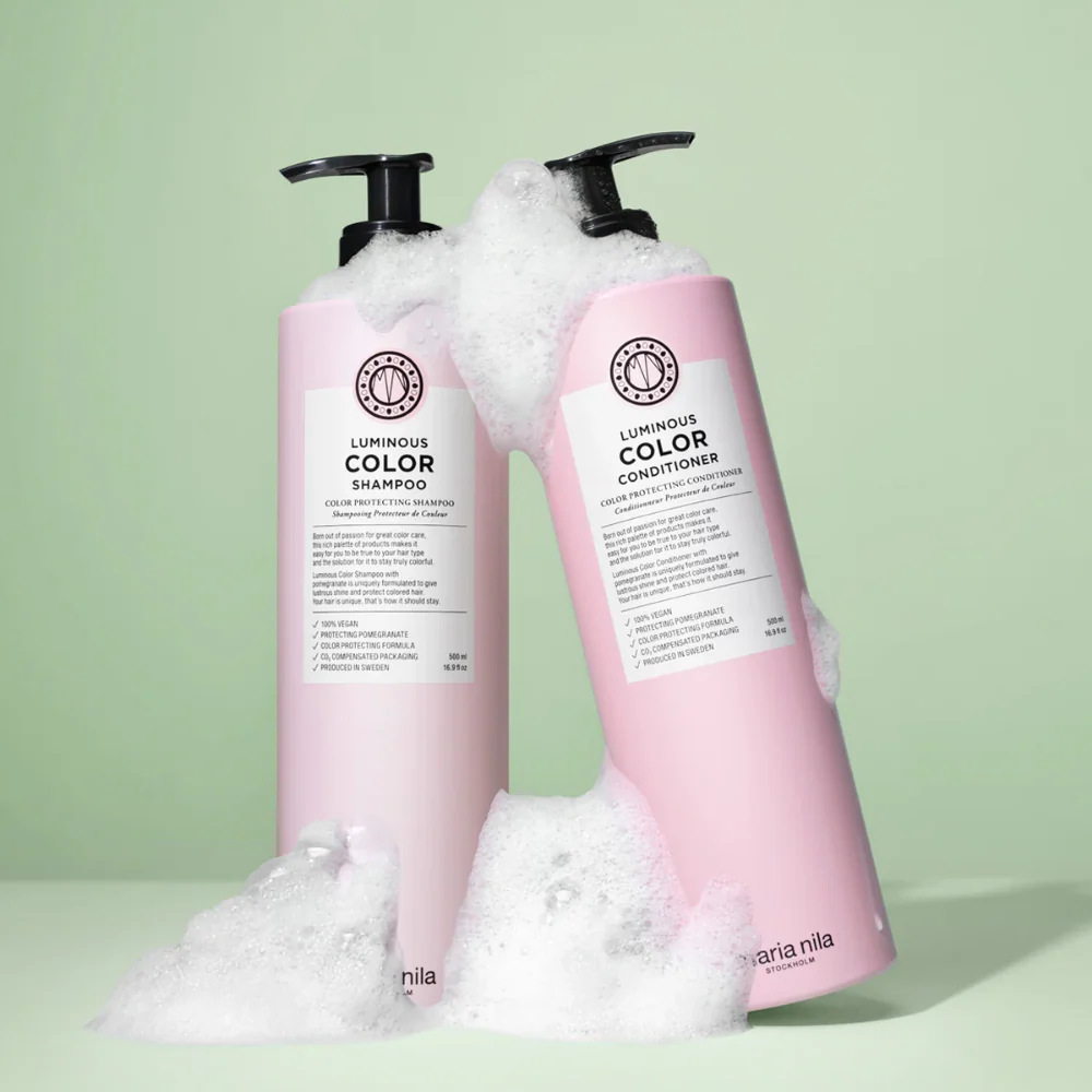 Maria Nila Luminous Colour Protecting Shampoo & Conditioner Duo Set 2 x 500ml - Image 3
