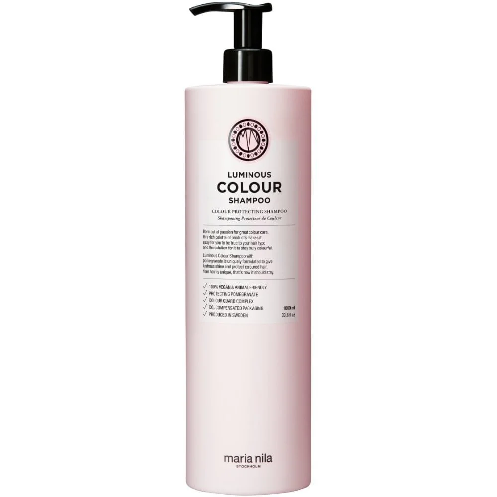 Maria Nila Luminous Colour Protecting Shampoo & Conditioner Twin 2 x 1000ml - Image 2