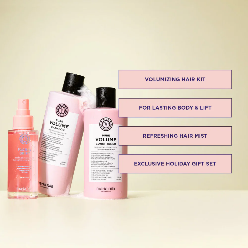 Maria Nila Pure Volume Hair Care Beauty Box - Image 3