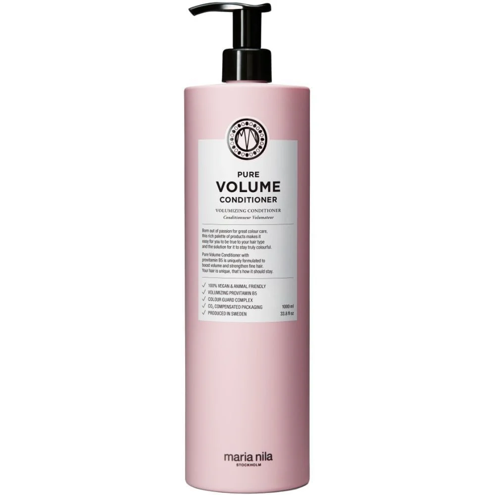 Maria Nila Pure Volume Volumising Shampoo & Conditioner Twin 2 x 1000ml - Image 3