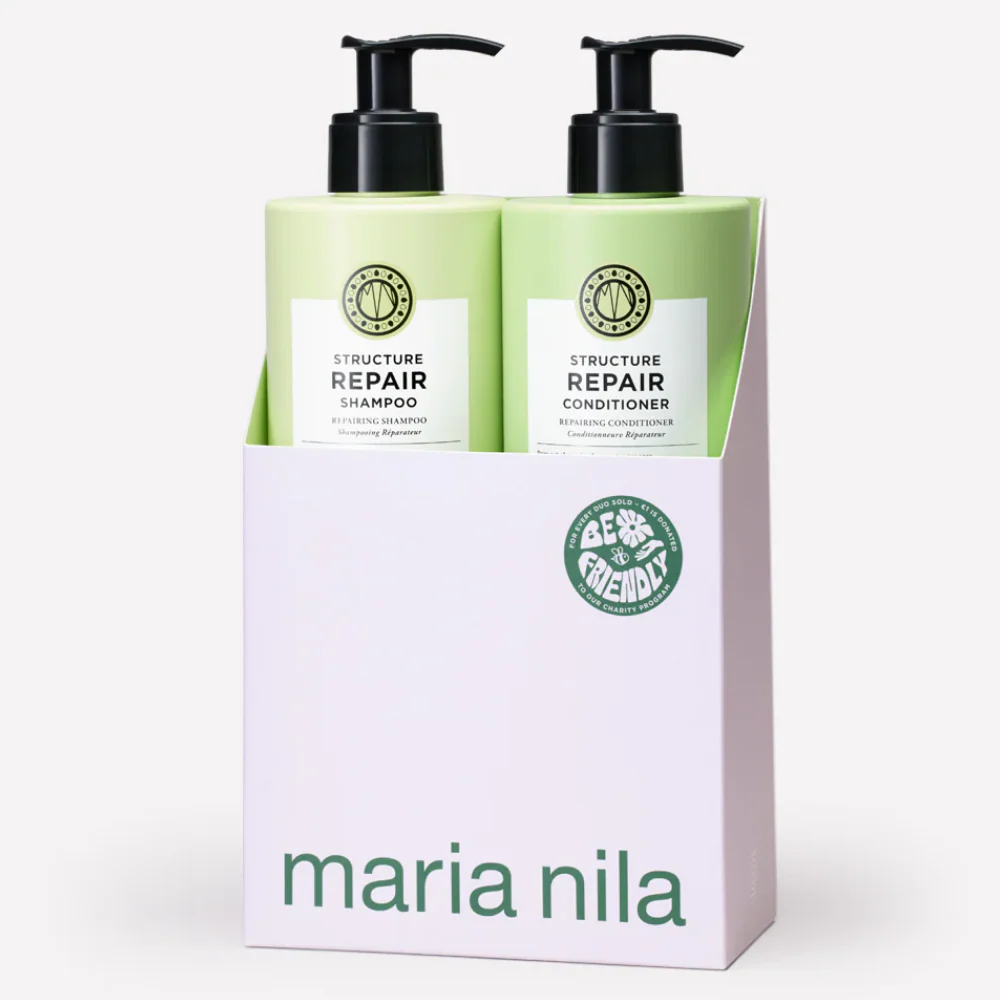 Maria Nila Structure Repairing Shampoo & Conditioner Duo Set 2 x 500ml - Image 2