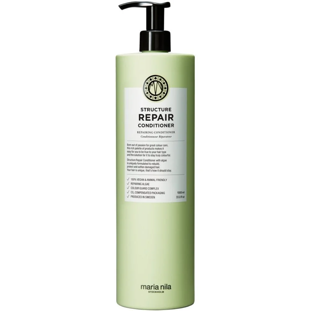 Maria Nila Structure Repairing Shampoo & Conditioner Twin 2 x 1000ml - Image 3