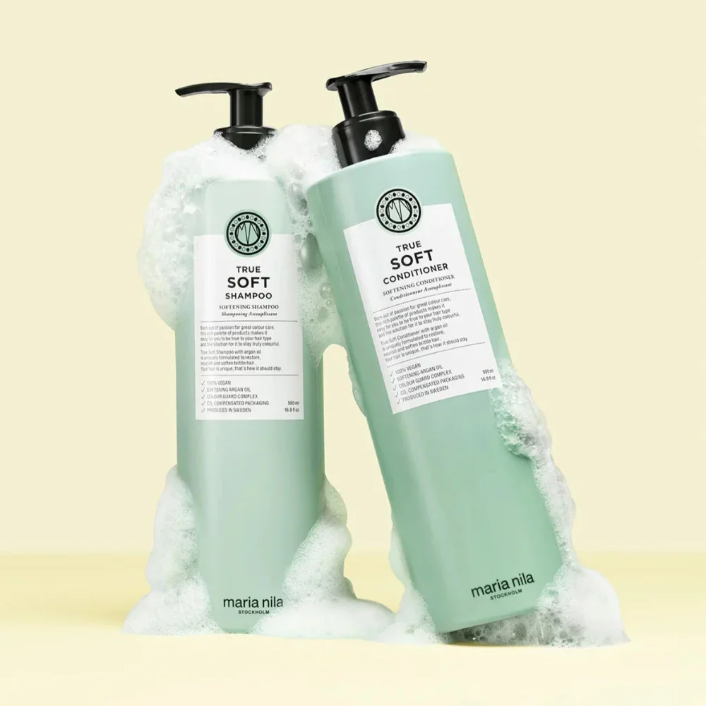 Maria Nila True Soft Softening Shampoo & Conditioner Duo Set 2 x 500ml - Image 3