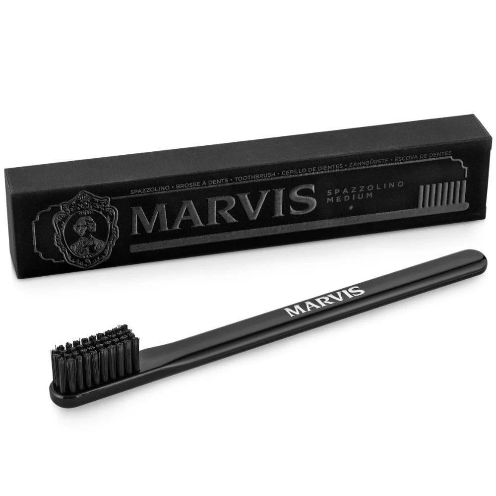 Marvis Medium Toothbrush Black - Image 2