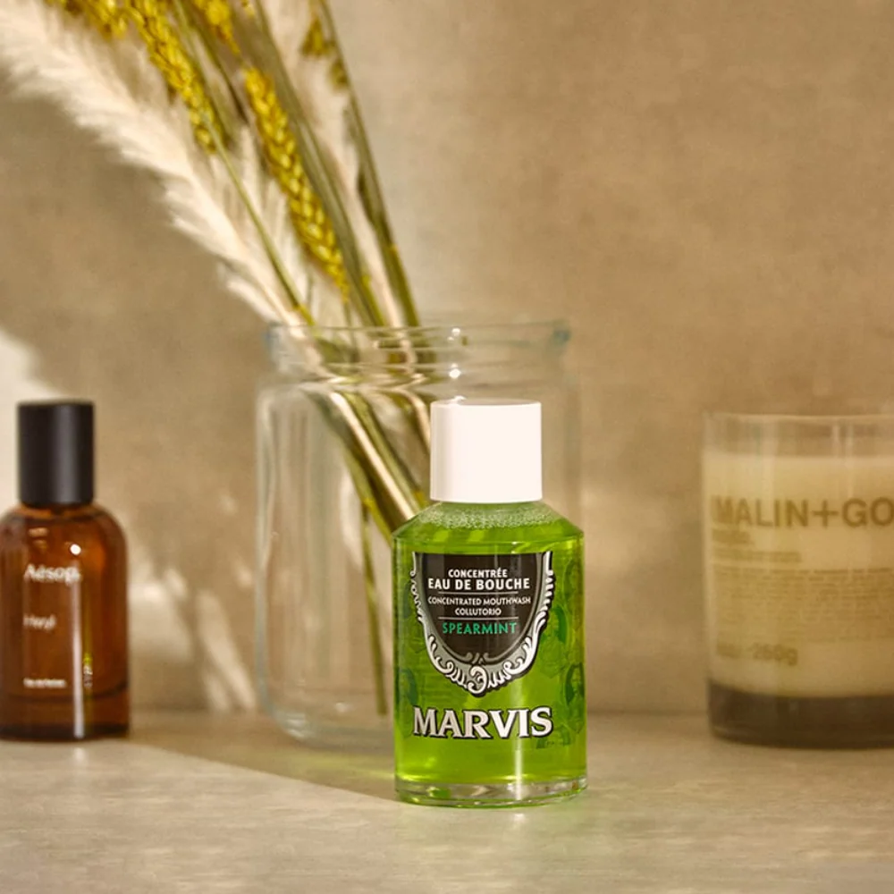 Marvis Spearmint Concentrated Mouthwash 120ml - Image 2