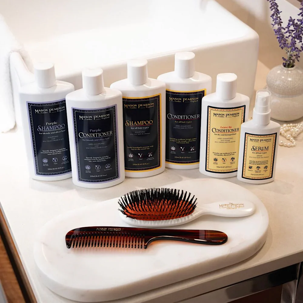 Mason Pearson Purple Conditioner for Blonde & Silver Hair 250ml - Image 2