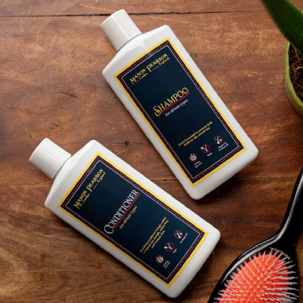 Mason Pearson Shampoo & Conditioner for All Hair Types Twin 2 x 250ml - Image 2
