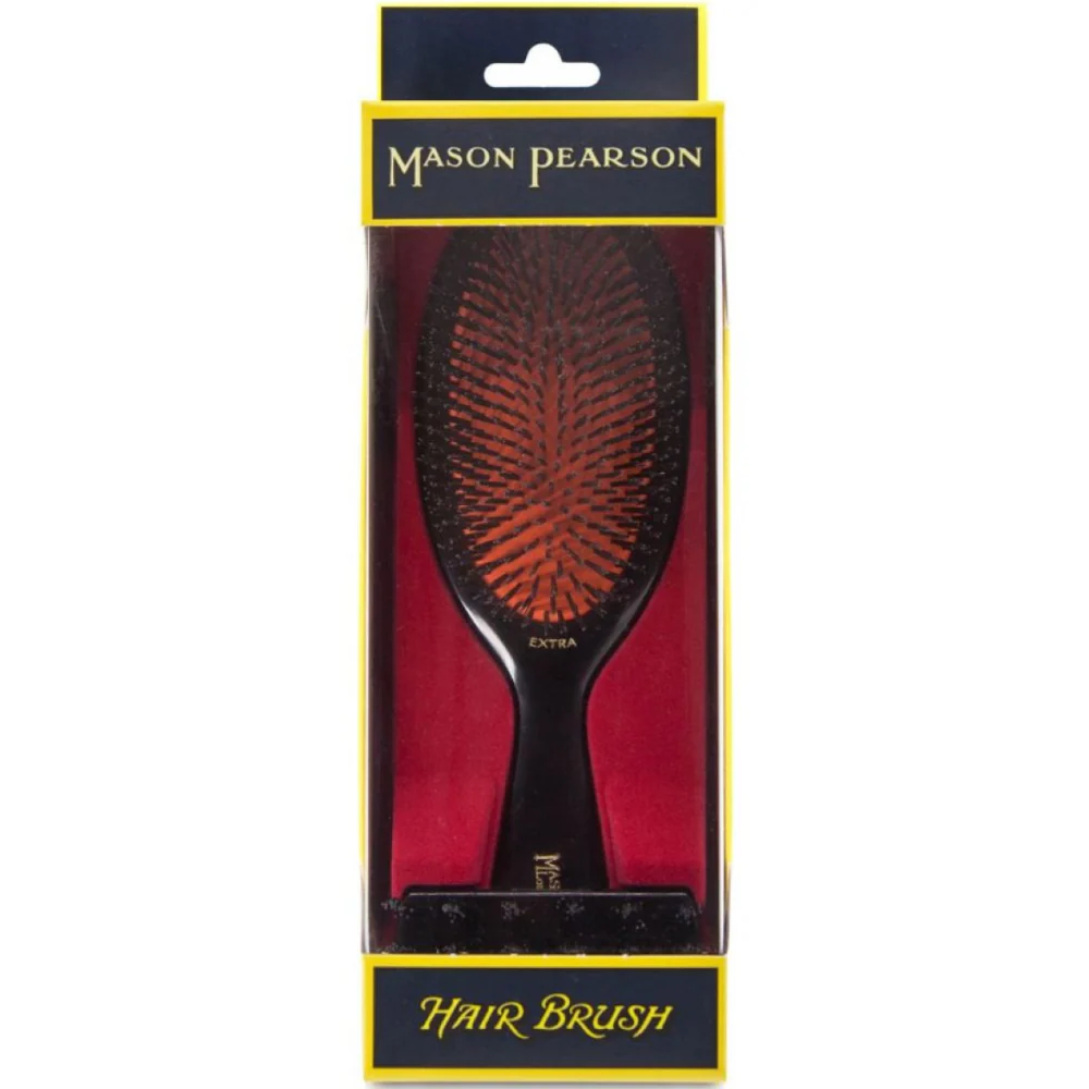 Mason Pearson Small Extra Boar Bristle Hairbrush Dark Ruby B2 - Image 4