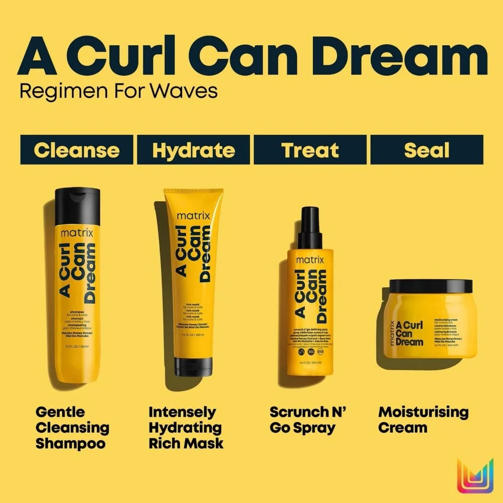 Matrix A Curl Can Dream Scrunch 'N' Go Defining Spray 250ml - Image 5