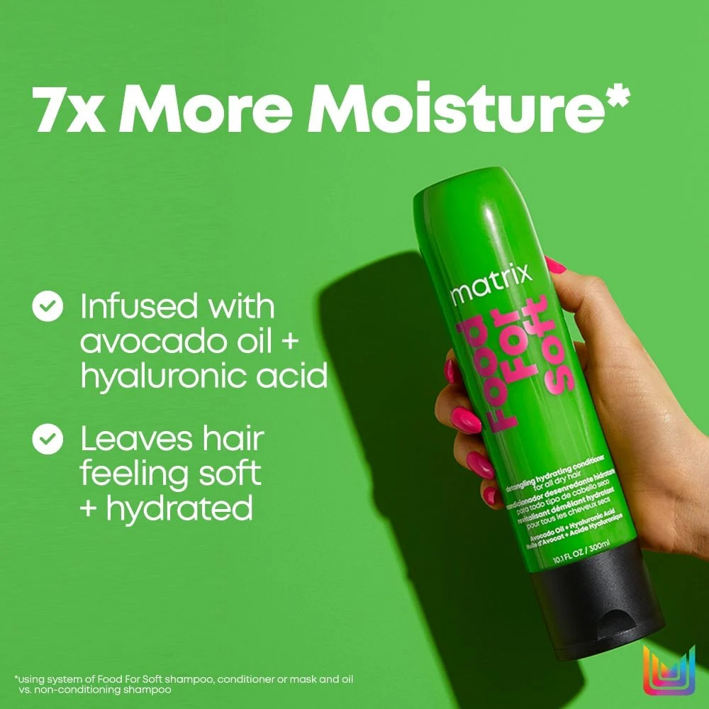 Matrix Food For Soft Hydrating Shampoo & Detangling Conditioner Twin 2 x 300ml - Image 7
