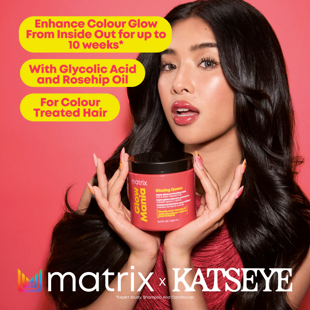 Matrix Glow Mania Glazing Queen Super Gloss Protecting Hair Mask 500ml - Image 2