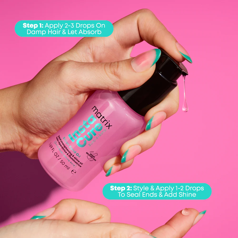 Matrix Instacure Build-A-Bond Billion Bond Hair Oil 30ml - Image 7