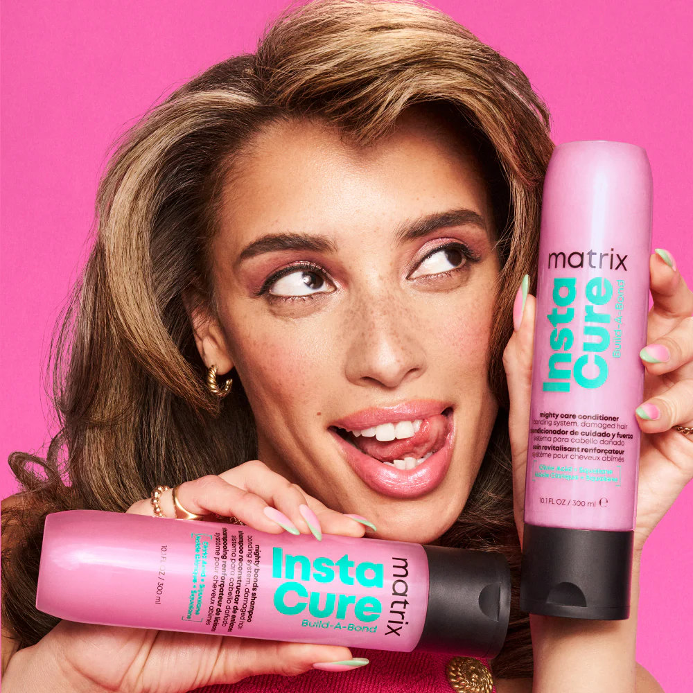 Matrix Instacure Build-A-Bond Mighty Care Conditioner 300ml - Image 4
