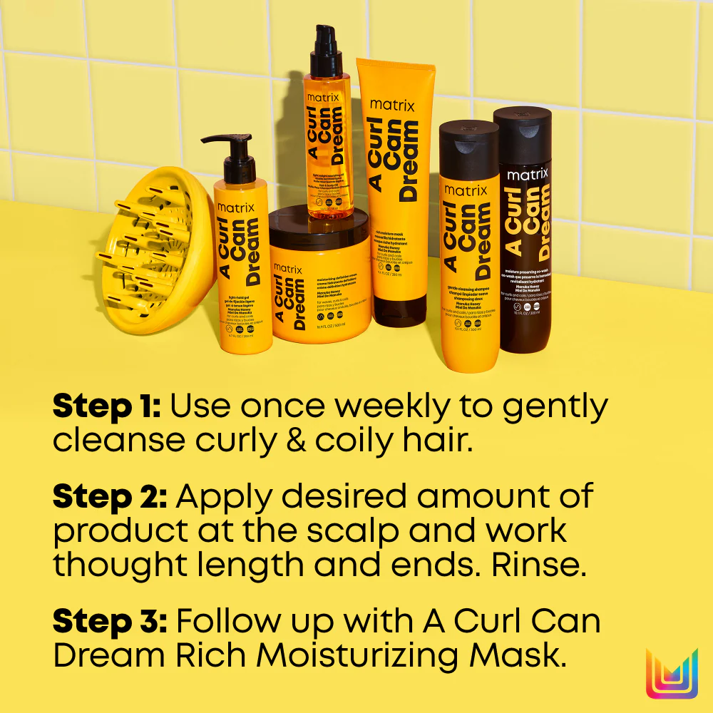 Matrix Total Results A Curl Can Dream Manuka Honey Infused Shampoo 300ml - Image 4