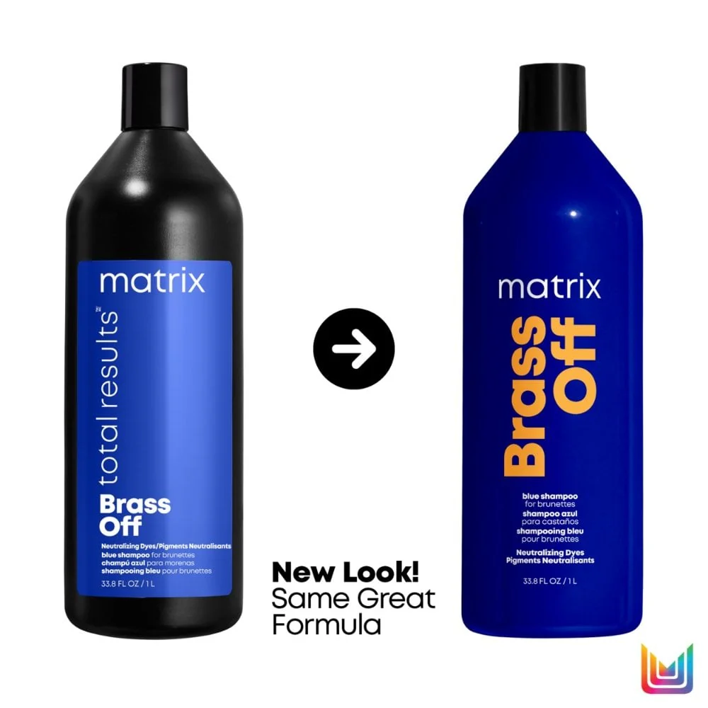 Matrix Total Results Brass Off Blue Shampoo 1000ml - Image 6