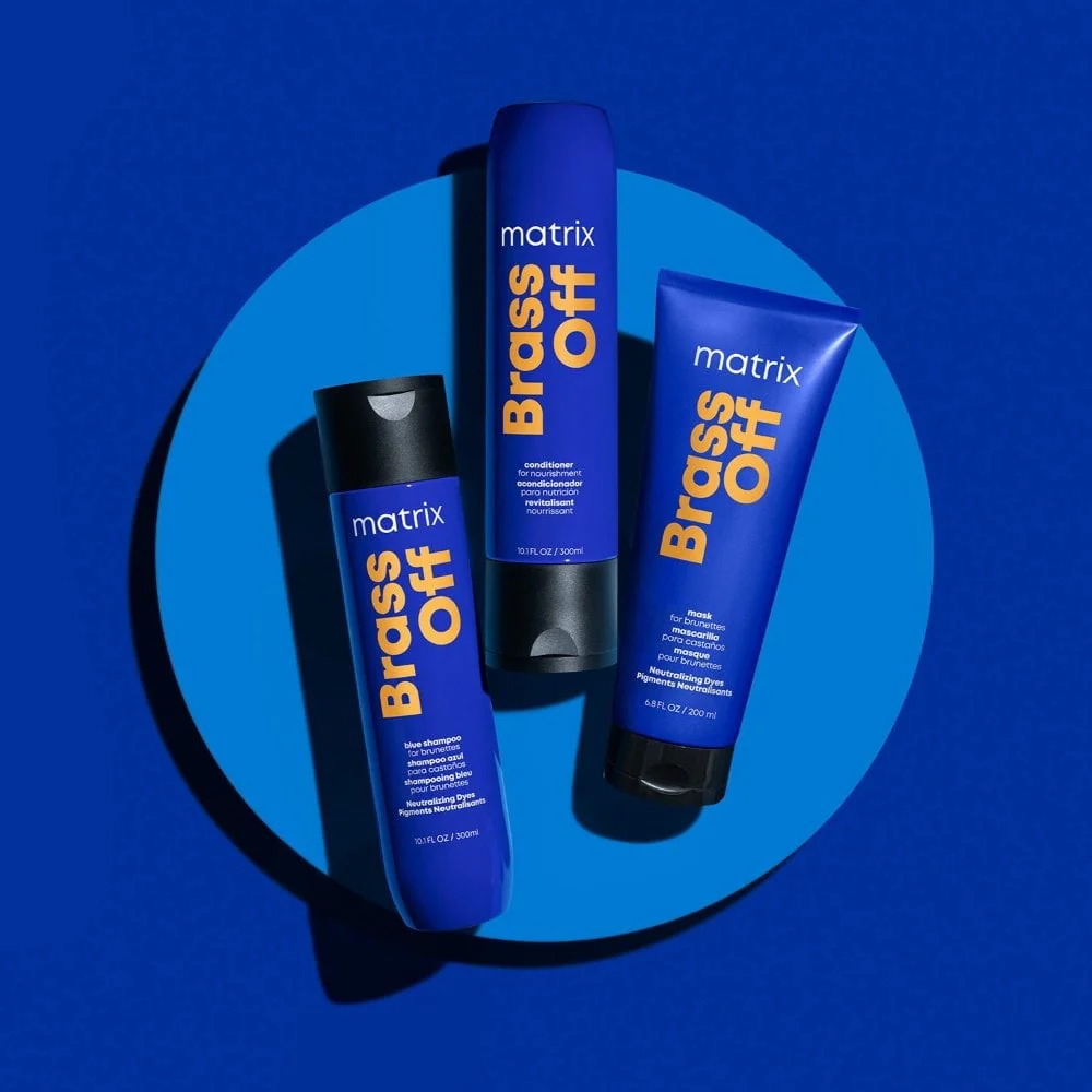 Matrix Total Results Brass Off Blue Shampoo 300ml - Image 4