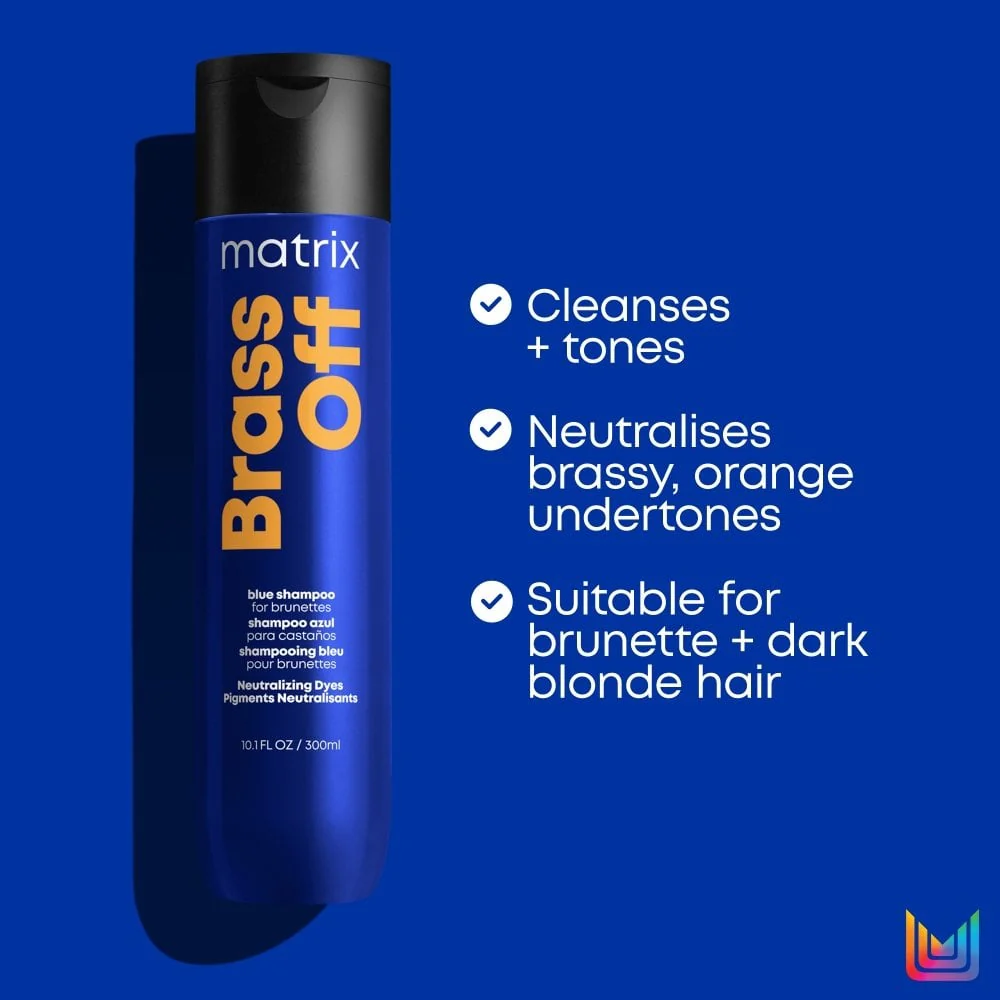 Matrix Total Results Brass Off Blue Shampoo 300ml - Image 5