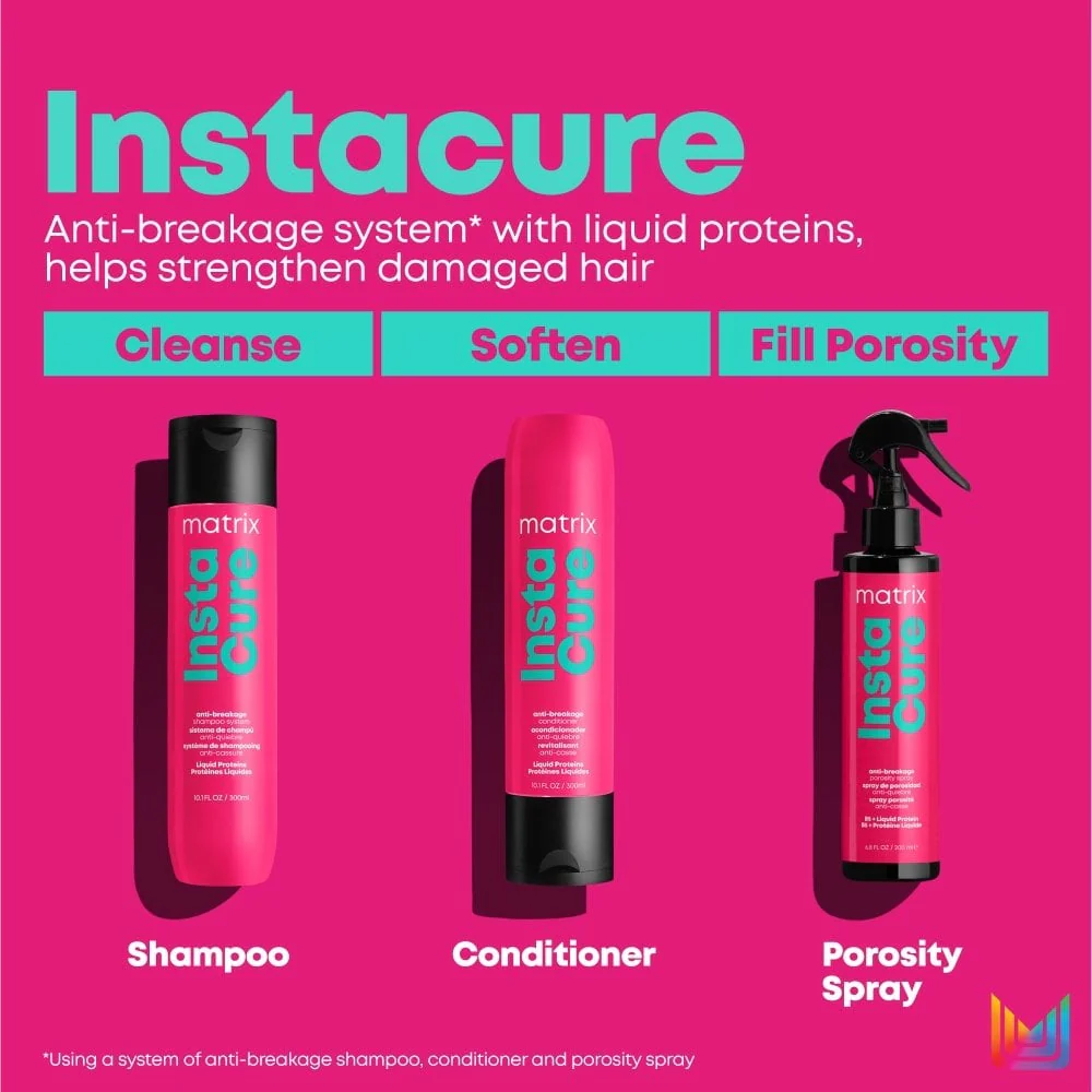 Matrix Total Results Instacure Liquid Proteins Anti-Breakage Conditioner 300ml - Image 7