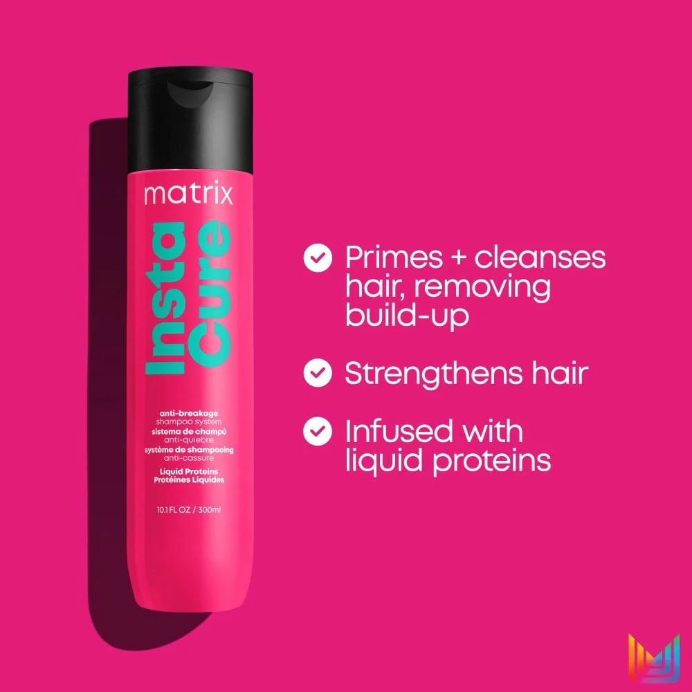 Matrix Total Results Instacure Liquid Proteins Anti-Breakage Shampoo 300ml - Image 2