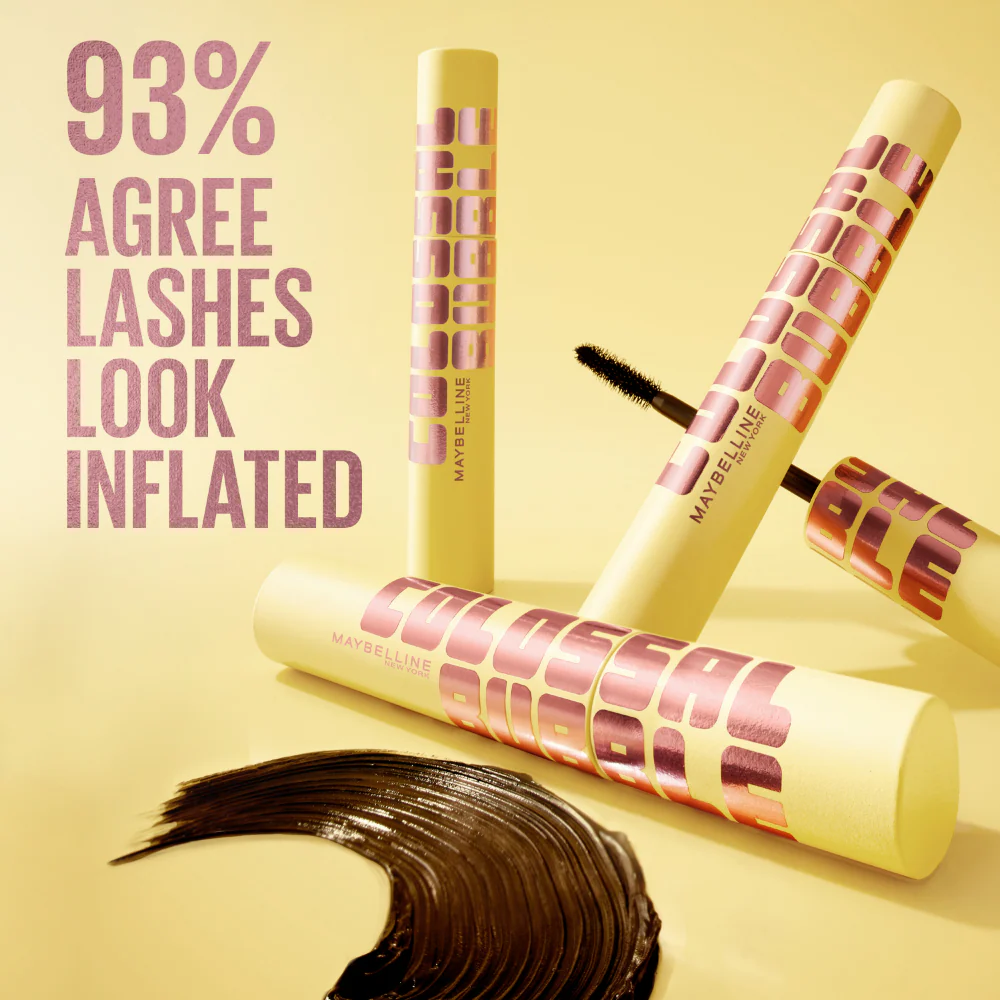 Maybelline Colossal Bubble Mascara Blackest Black 10.7ml - Image 6