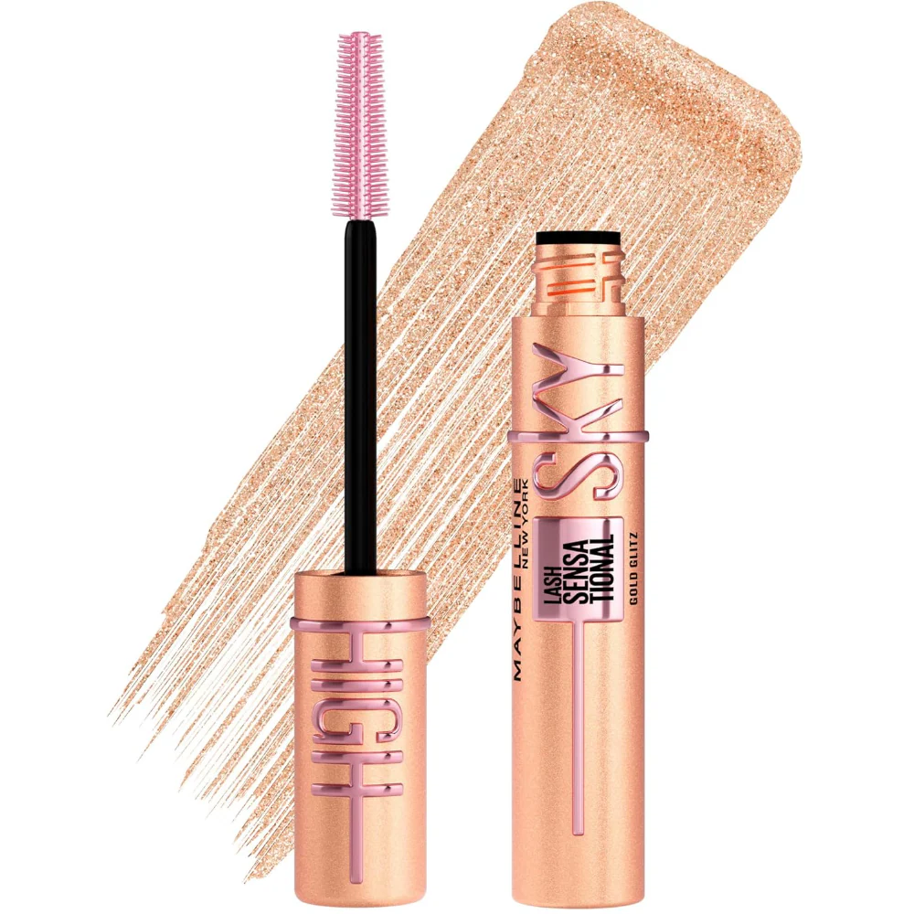 Maybelline Lash Sensation Sky High Mascara Gold Glitz 7.2ml - Image 2