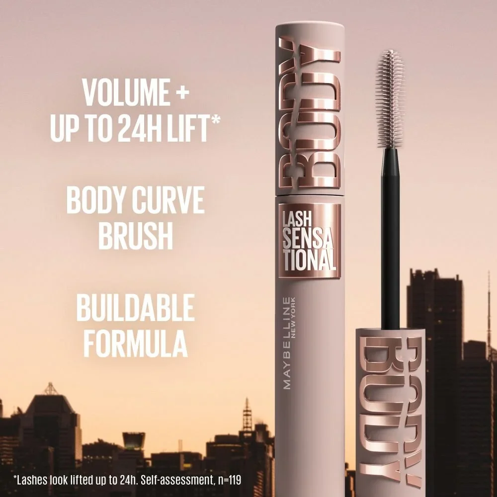 Maybelline Lash Sensational Body Mascara Black 9ml - Image 3