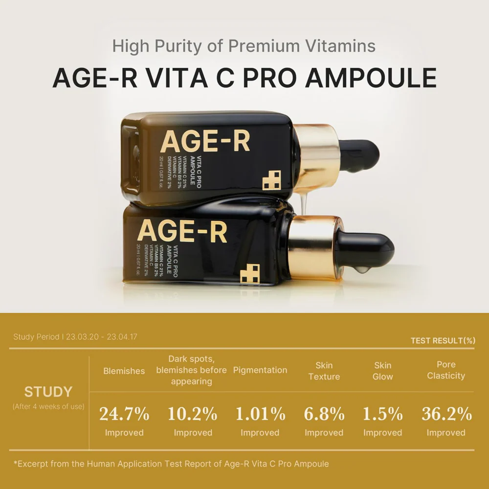 Medicube Age-R Vita C Pro Ampoule 20ml - Image 3