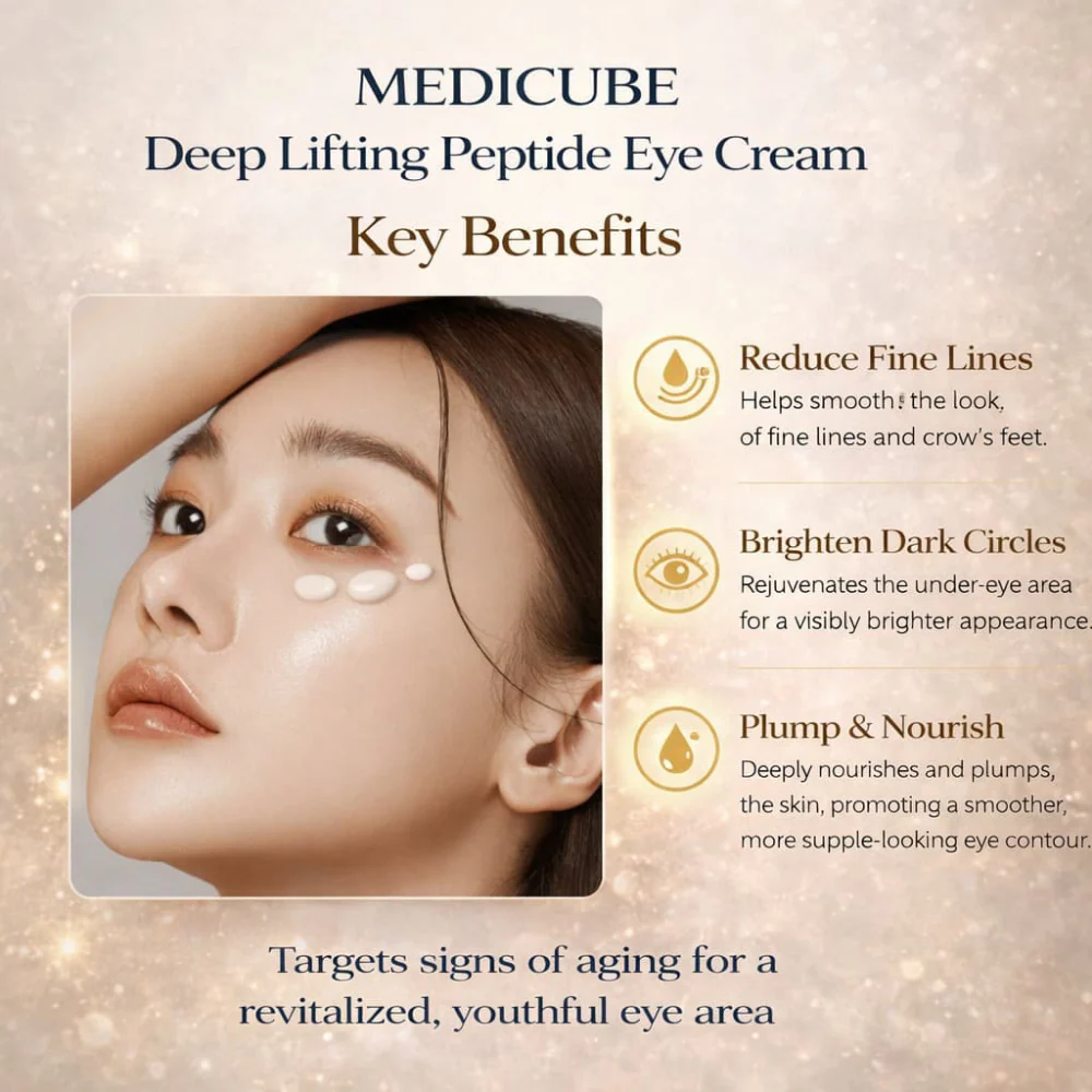 Medicube Deep Lifting Peptide Eye Cream 30ml - Image 3