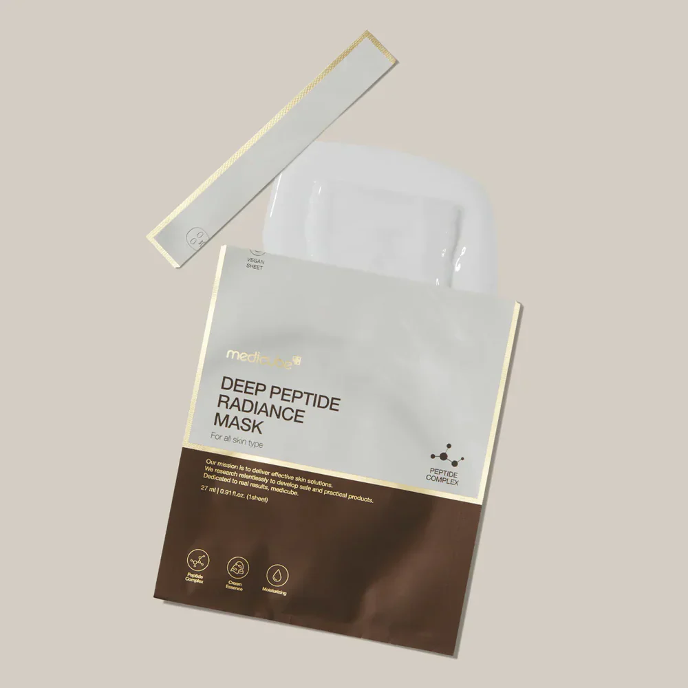 Medicube Deep Peptide Radiance Sheet Mask 27ml - Image 2