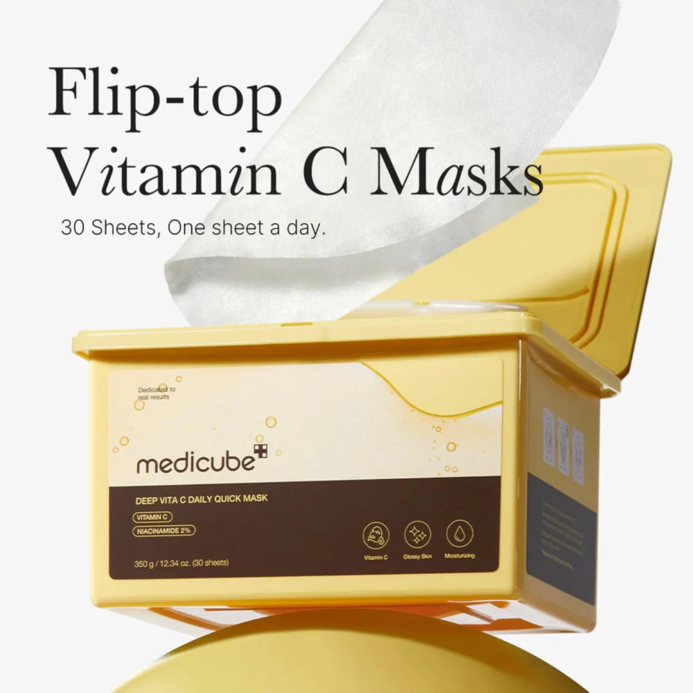 Medicube Deep Vita C Daily Quick Sheet Masks x30 - Image 3