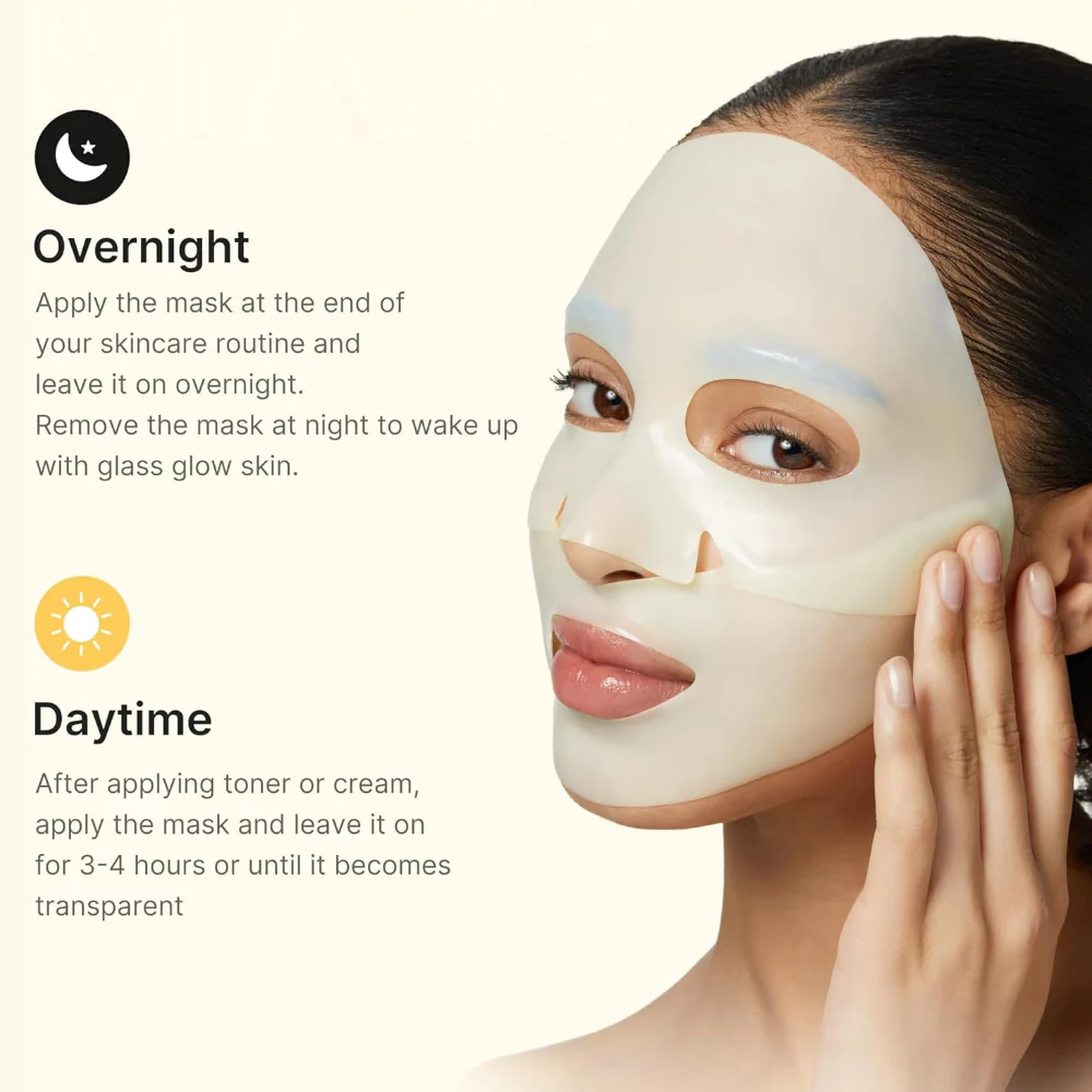 Medicube Kojic Acid Turmeric Brightening Gel Mask 4 x 28g - Image 4