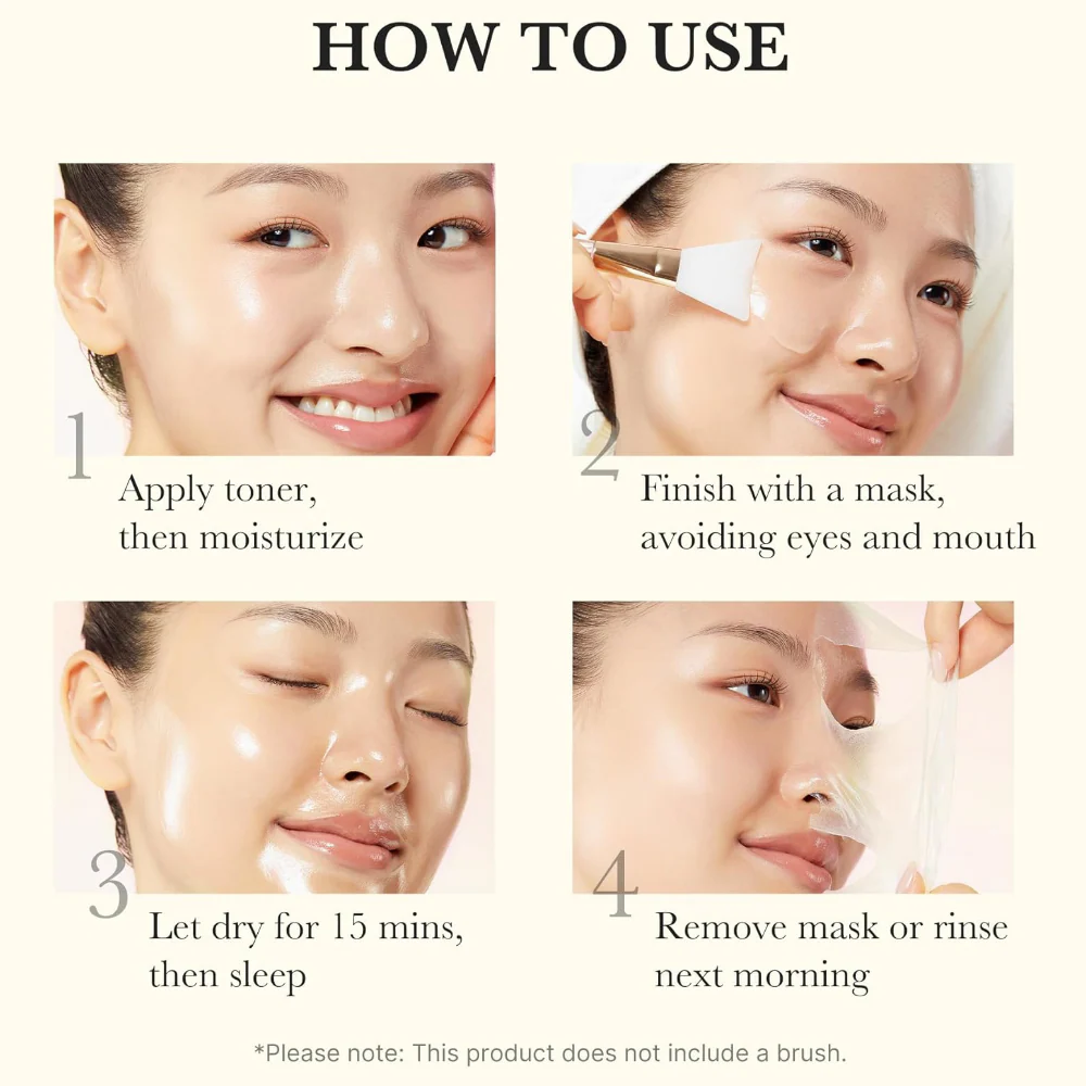 Medicube Kojic Acid Turmeric Night Wrapping Mask 75ml - Image 6