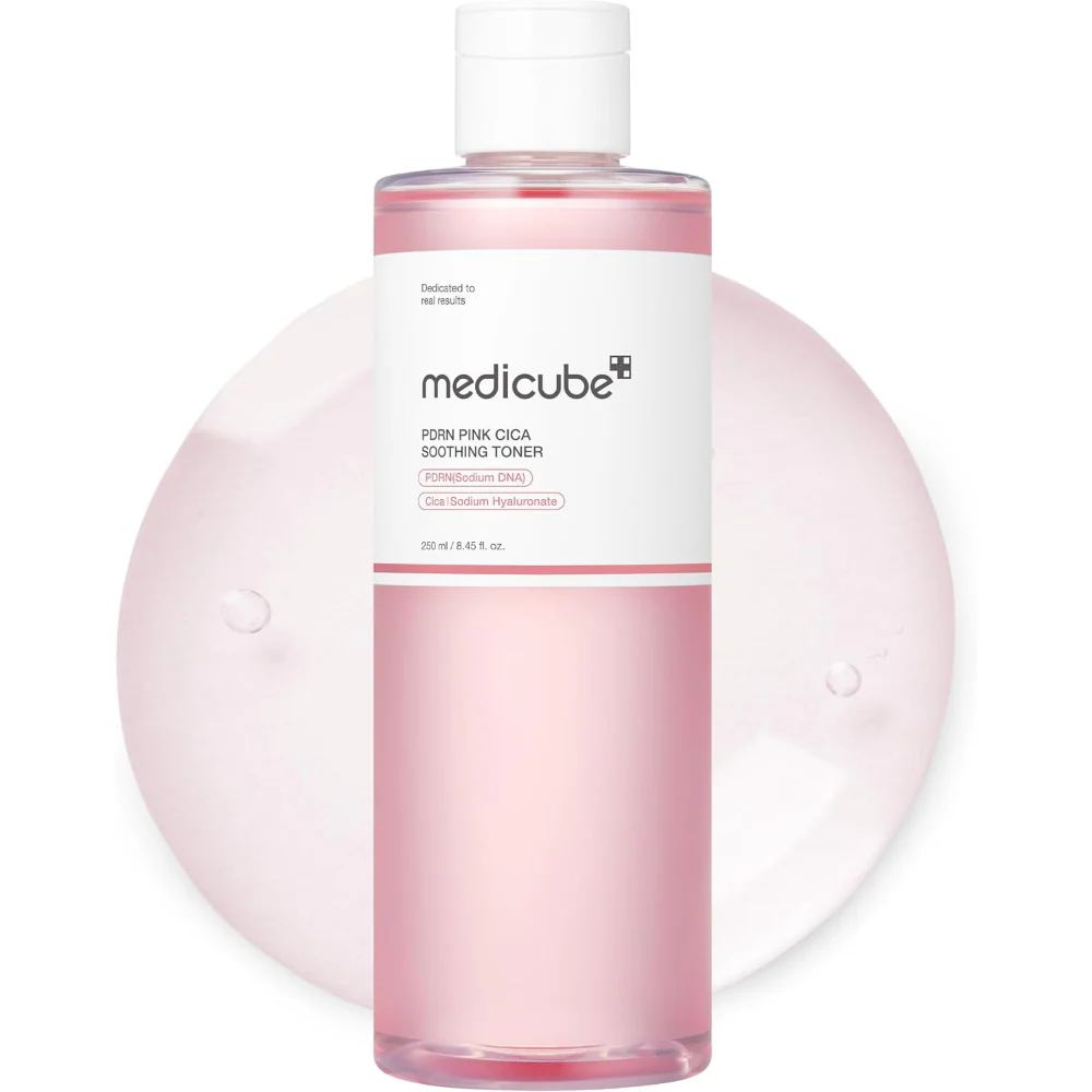 Medicube PDRN Pink Cica Soothing Toner 250ml - Image 2