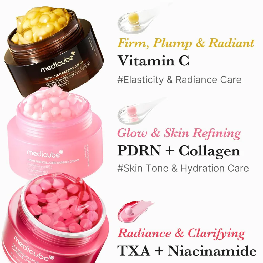 Medicube PDRN Pink Collagen Capsule Cream 55g - Image 7