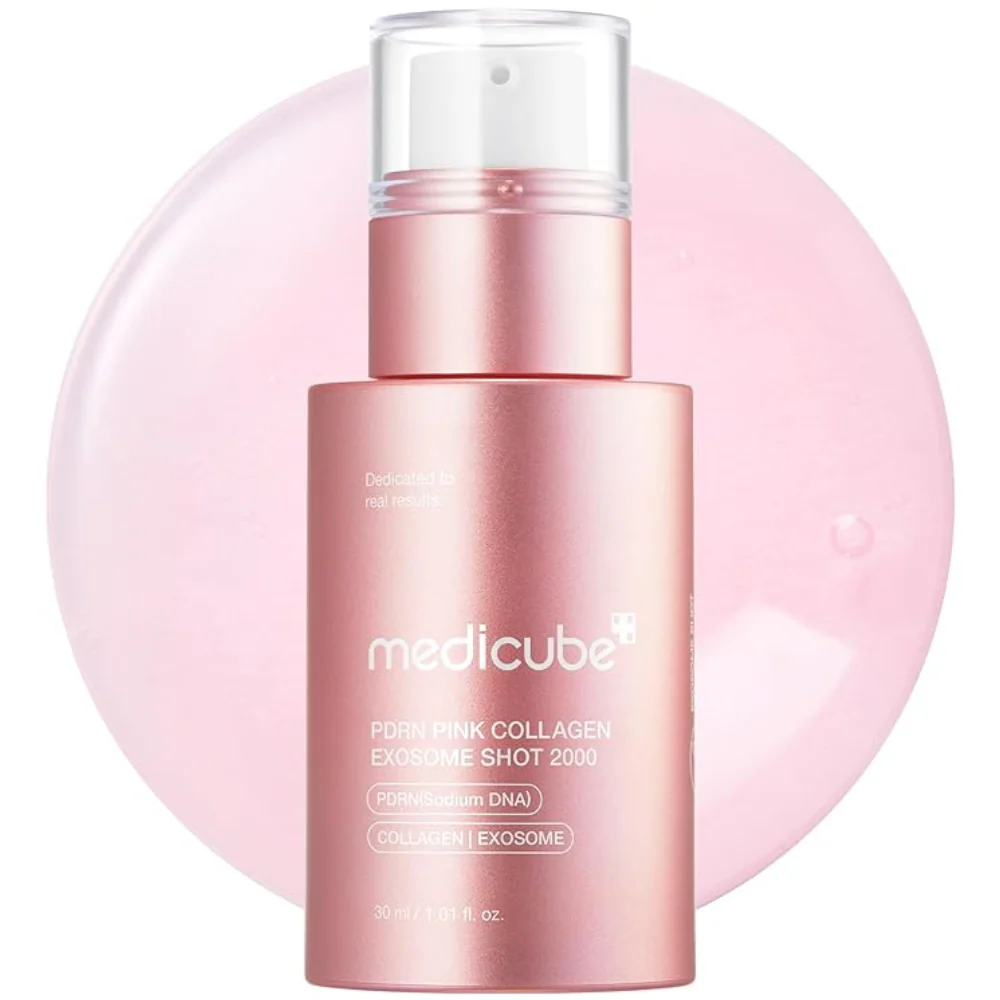 Medicube PDRN Pink Collagen Exosome Shot 2000 Ampoule 30ml - Image 2