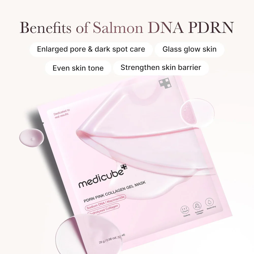 Medicube PDRN Pink Collagen Gel Mask 28ml - Image 4