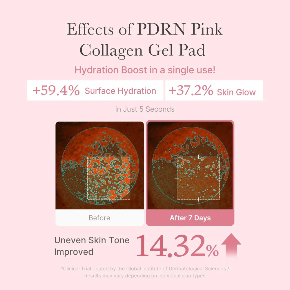 Medicube PDRN Pink Collagen Gel Toner Pads x70 - Image 6
