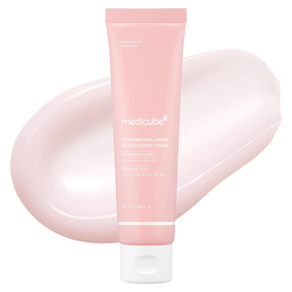 Medicube PDRN Pink Hyaluronic Moisturising Cream 50ml - Image 2
