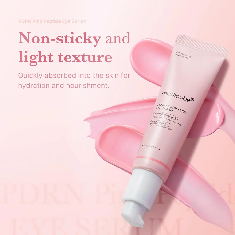 Medicube PDRN Pink Peptide Eye Cream 30ml - Image 5