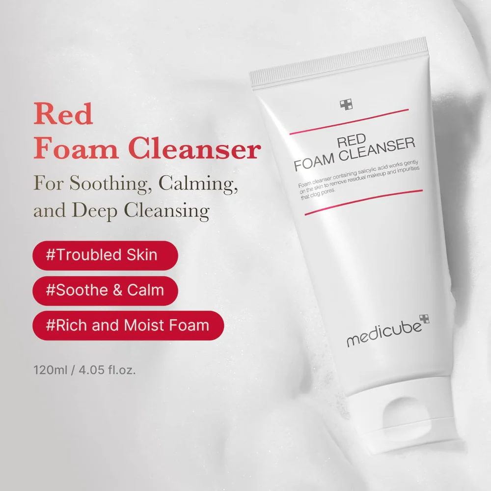 Medicube Red Foam Cleanser 120ml - Image 3