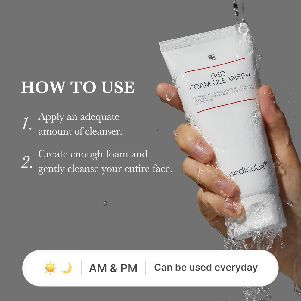 Medicube Red Foam Cleanser 120ml - Image 5